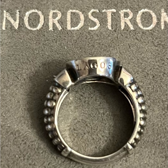 Lagos Silver Diamond Ring - Picture 2 of 9